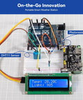 Portable Maker Friendly Breadboard Power Supply With Built In Rechargeable Battery, 5V 1.5A And 3.3V 1A USB Outputs