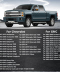 Chevrolet Exhaust Manifold Repair Clamp Heavy Duty Fit For Chevy Avalanche Silverado Suburban Tahoe truck compatibility chart