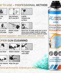Closed Cell Spray Foam Insulation Kit For Walls With 12 Cans Of 32.8 Oz Each Covers 240 Board Feet DIY Sealant Set Instructions