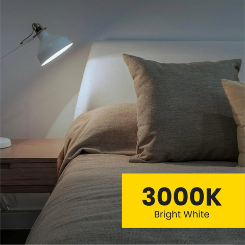 A19 LED Light Bulbs 60W Equivalent Non Dimmable 800 Lumens E26 Standard Base 2700K Soft White 80 CRI Bedroom Lamp