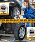 1/2-Inch Air Ratchet Wrench For Auto Maintenance And Repair, Pro Pneumatic Ratchet With 60 Ft-Lbs Torque, 250 RPM, usage on car tire