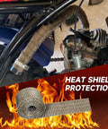 Image showing a close-up of an Exhaust Muffler Kit For Predator 212cc And 196cc 224cc Engines Plus Coleman CT200U installed on a bike.