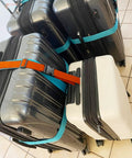 2 Pack Luggage Straps For Carry On Bags Adjustable Suitcase Belt Travel Attachment To Connect Your Three Luggages Green Heavy Duty Buckle Closure Grab And Go Clip For Easy Baggage Consolidation On The Fly