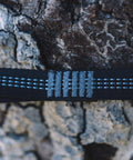 Heavy Duty Hammock Straps For Trees 10 Foot Kit with 38 Loops on tree bark