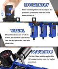 Half Inch NPT Air Dryer for Compressors, Four Stage Water Separator With Brass Filter And Coalescing Filter, pressure adjustment