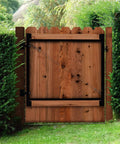 Beefed Up Full Frame Gate Fence Kit For 60 To 96 Inch Openings And Up To 5 Feet High, Black Heavy Duty Outdoor Reinforcement