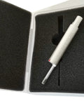 Standard Sensor Replacement Transducer For Portable Surface Roughness Tester And Gauge TS 100 Compatible Probe white probe in foam case
