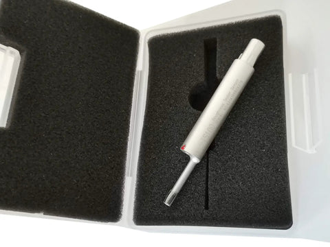 Standard Sensor Replacement Transducer For Portable Surface Roughness Tester And Gauge TS 100 Compatible Probe white probe in foam case