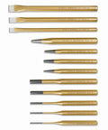 Beefy Heavy Duty 12 Piece Punch And Chisel Set Built For Real World Metalworking And Auto Repairs Including Three 8 Inch Cold Chisels