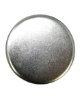 Beat The Wobble Instantly 1 1/4 Inch Round Floor Protectors heavy duty silver steel base floor glide top view