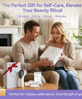 Couple unboxing 5 In 1 Body Sculpting Machine With Massage Cupping Red Light Therapy And Gua Sha For Body And Face Massager