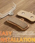 Two Pack Front Or Rear Brake Pads For Electric Dirt Bikes Fit Surron Light Bee X LBX S Light Bee S LBS Talaria Sting MX3 R MX4 X160 X260
