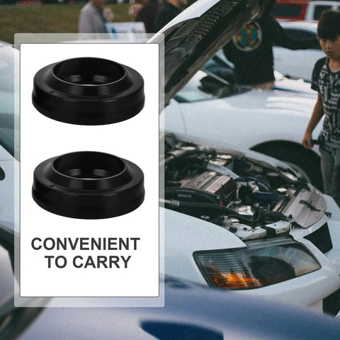 Tire Changer Cylinder Seal Kit 2 Pack With Dust Seal Durable Plastic Replacement Parts For Quick Easy Plug And Play Installation And Dust Protection Compatible With Most Tire Changer Machines, black seal kit