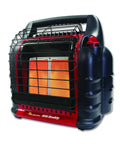 18000 BTU Big Buddy Pro Series Radiant Heater For Indoor And Outdoor Use Heats Up To 450 Sq Ft Clean Burning And Nearly 100 Percent Efficient With Adjustable 4000 To 18000 BTU Output, front view