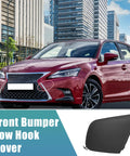 Pair Front Left And Right Bumper Tow Hook Covers For Lexus CT200h 2014 2015 2016 2017 Replacement Tow Eye Cap OE 5212776904 5212876904