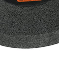 8-inch nylon fiber buffing wheel with 5/8-inch arbor, 180 grit for bench grinder polishing