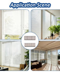 160 Piece Heavy Duty Plantation Shutter Repair Staples Kit Built Tough As Nails For Zero Hassle Window Louver Fixes in various window settings.