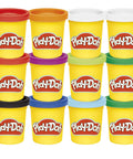 Massive Bulk Modeling Compound With Twelve Four Ounce Cans Packing A Knockout Array Of Jewel Tones Absolutely Perfect For Kid Safe Arts Projects And Creative Crafting Vibes, colorful modeling clay cans.