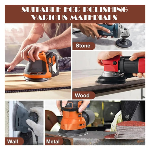 Ditch The Dust For Good With These 20Pcs Hook And Loop Sanding Discs Made From Premium Aluminum Oxide Featuring Smart Pre-Punched Holes that work on wood and metal.