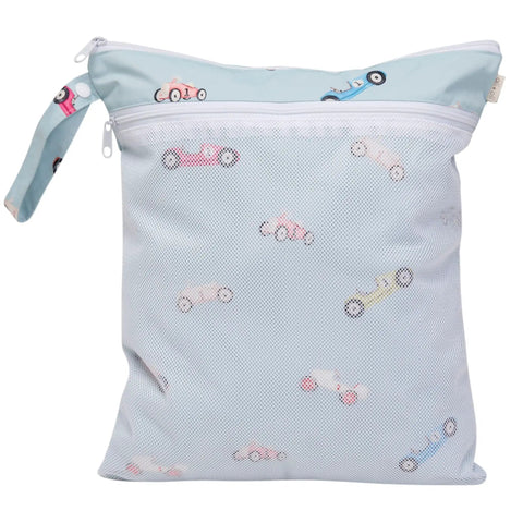 Wet Dry Bag For Baby Gear With Dual Compartments Water Resistant Travel Must Have On The Go