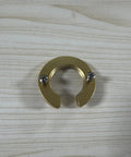 Kitchen Faucet Wing nut in gold finish with screws, featuring a durable design for kitchen sink installations.