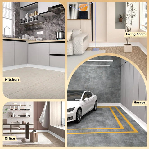 5 Inch Peel And Stick Vinyl Baseboard Trim 20 Feet Flexible Cove Baseboard Molding For Wall To Floor Gaps Easy Install