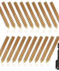 20 Piece Heavy Duty Hanger Bolts Set For Outdoor Wood Furniture Tapping Screws Double End Carbon Steel Hardware