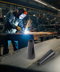 10 Pack Flux Airless Nozzles For MIG Welders 100L Pro 100L Pro 175L KP1939-1 MB15 14AK 15AK in a metalworking workshop