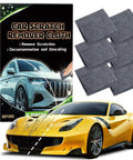 Six Pack Nano Sparkle Car Scratch Remover Cloths for Easy Paint Repair and Water Spot Polishing Multi Purpose Nano Magic Cloth Set