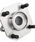 Close-up of Pair Front Wheel Hub Bearing Assembly for Nissan Sentra 2007-2012 non-ABS models, showing 4-bolt design