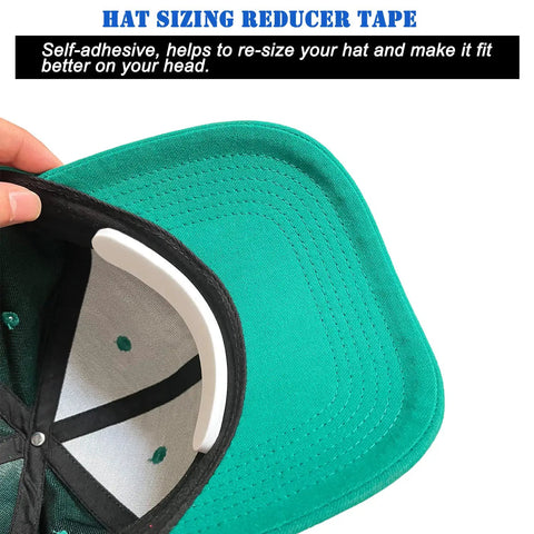 Hat Brim Bender Tool For The Perfect Curve Every Time Pro Grade Hat Curve Shaper with sizing tape inside green cap