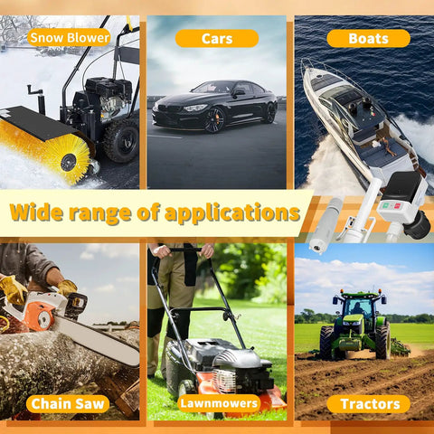 Portable Battery Powered Fuel Transfer Pump With Siphon Hose And Nozzle for cars, boats, mowers, and more applications