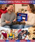 74 Piece Nut And Bolt Thread Checker Gauge With Detachable Bits, 39 Inch And 35 Metric Rustproof Size Finder, Screw Identifier Tool For Measuring In Tight Narrow Spaces And Hard To Reach Areas. family gift use