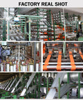 Heavy Duty Polyester Endless Round Sling production facility showing hoist lifting strap manufacturing process and equipment.