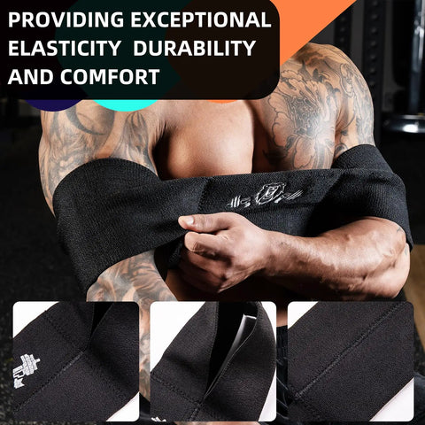 Man using Sling Bench Press Band For Men And Women Power Weight Lifting Fitness Gear Push Up Assist Strength Training Equipment For Home Gym Adjustable Resistance Band Block showing elasticity and durability.