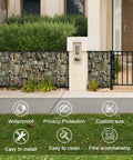 PVC Balcony Privacy Screen With Nylon Rope 450 GSM Heavy Duty Outdoor Fence Cover beside modern house wall