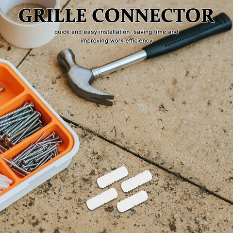 Rock Solid Hidden Fasteners For Furniture Assembly 100 Piece Nylon Cabinet Connectors With Adjustable Nut Design on a workspace.