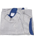 Folded Electric Fencing Lame Jacket With Adjustable Collar And Durable Non Washable Metal Vest For Foil Competition Right Hand Size 44