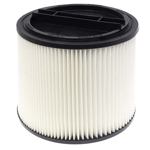 HEPA Cartridge Replacement Filter Compatible With 90304 90350 90333 Models Fits Most 5 Gallon Plus Wet Dry Vacuum Cleaners, 1 Pack