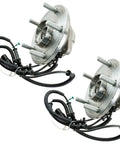 Rear Wheel Bearing And Hub Assembly Set For 2008 2011 Chrysler Town And Country, 2008 2011 Dodge Grand Caravan, And 2009 2011 VW Routan