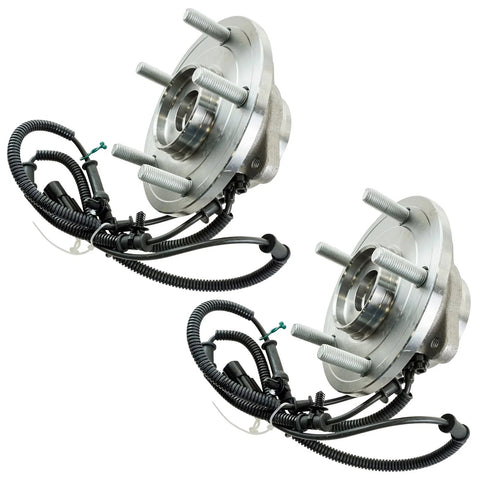 Rear Wheel Bearing And Hub Assembly Set For 2008 2011 Chrysler Town And Country, 2008 2011 Dodge Grand Caravan, And 2009 2011 VW Routan