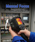 Thermal Imaging Camera With 240x240 Super Resolution From 96x96 IR, 25Hz Refresh, AI Sharpening, -4F To 1022F Temperature Range, IP54 Weatherproof, 6 Color Palettes, 2000mAh Battery For Real Heat Scans, used on an electrical panel