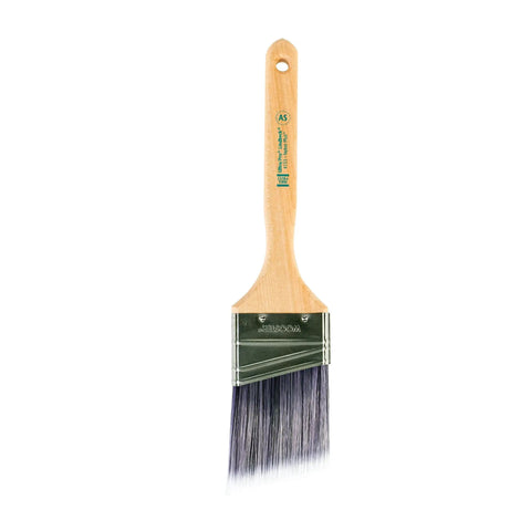 Extra Firm 2.5 Inch Angled Sash ProGrade Paintbrush With Nylon Blend For Thick Coatings Edging And Trim BuiltToLast Steel Ferrule Sealed Maple Handle For Clean Precise Lines And Big Coverage