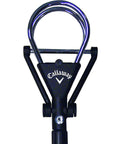Water Golf Ball Retriever Telescoping to 15 Feet with ergonomic grip handle, focusing on the dual zip head cover section.