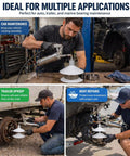 Bearing Grease Packer Tool For Cars Trucks And Trailers Fast Uniform Wheel Bearing Lubrication In Seconds shown in use settings