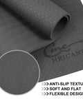 Close-up of anti-slip texture on Guitar Work Mat Kit With Dual Height Neck Support Rest And String Winder Cutter Tool Pro Grade All In One Heavy Duty Setup For Repair And Maintenance Of Guitars Basses Banjos Mandolins Ukuleles Violins And Other Stringed Instruments.