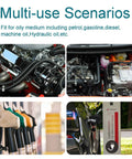 Multi-use scenarios for Rugged Five Sixteenth Inch ID Fuel Hose Ten Foot NBR With Ten Clamps Included in engines and fuel pumps