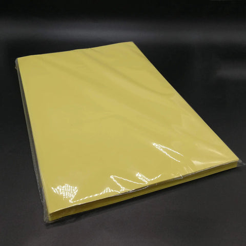 100 Sheet A4 Yellow PCB Thermal Transfer Paper For DIY Circuit Board Etching Glossy Transfer Paper in packaging