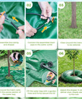 15 Gallon Tree Watering Bags Set Of 4 With Rings Slow Release Water For 1 To 7 Days Deep Root Automatic Drip Irrigation System setup