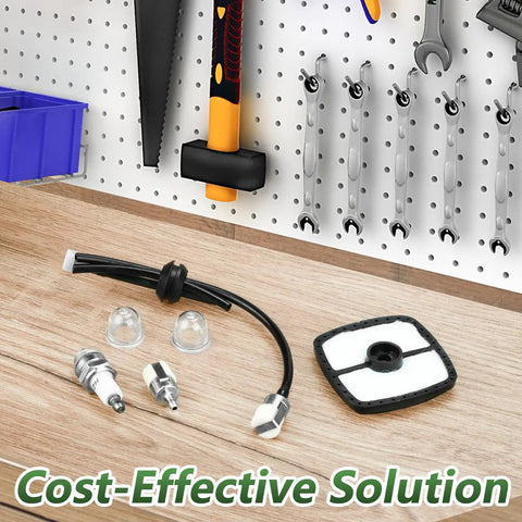 Tune Up Kit With Air Filter And Fuel Filter And Spark Plug For Echo SRM 225 Series Trimmers And Weed Eaters Replaces 13031054130 A226001410